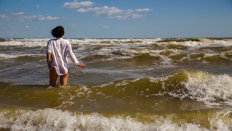 море, день, пейзаж, волны Мореphoto preview