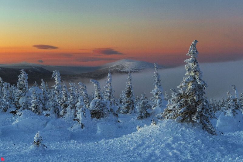 таганай, зима, метель, горы, снег Круглицаphoto preview