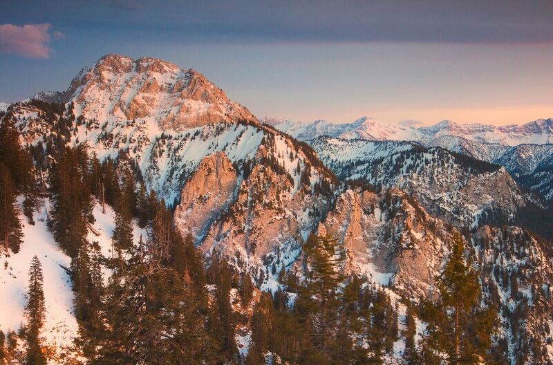 alps, mountains, germany, winter, deutschland, sunset, Unknown corners of the Alpsphoto preview