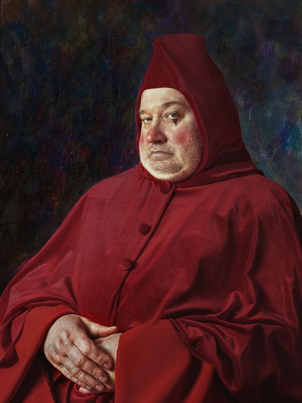 мужской портрет постановочная фотография файн арт The Popephoto preview