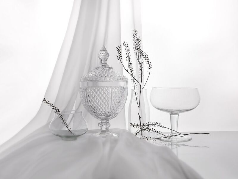 still life, glass, white, composition Glassphoto preview