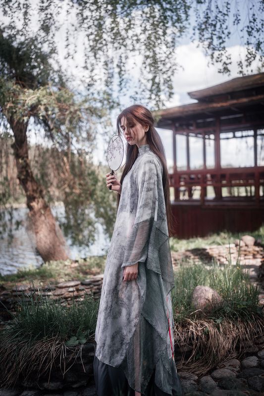 портрет, девушка, цвет, лето, Настя фото превью