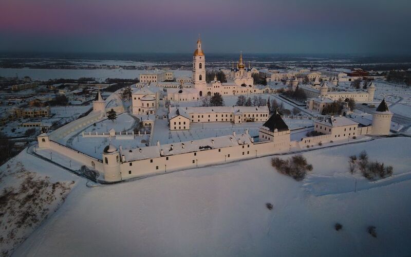 тобольск, иртыш, кремль Тобольский кремль фото превью
