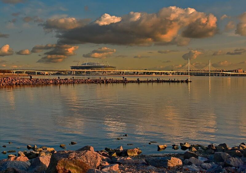 Зенит-арена на горизонтеphoto preview