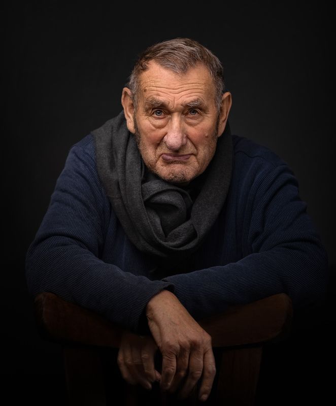 мужской портрет За плечами огромная жизнь... фото превью