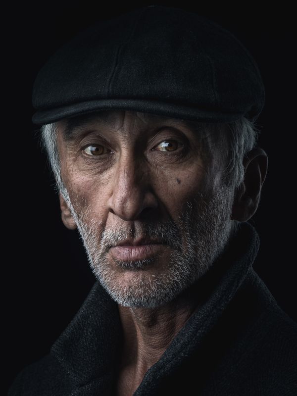 man portrait photo preview