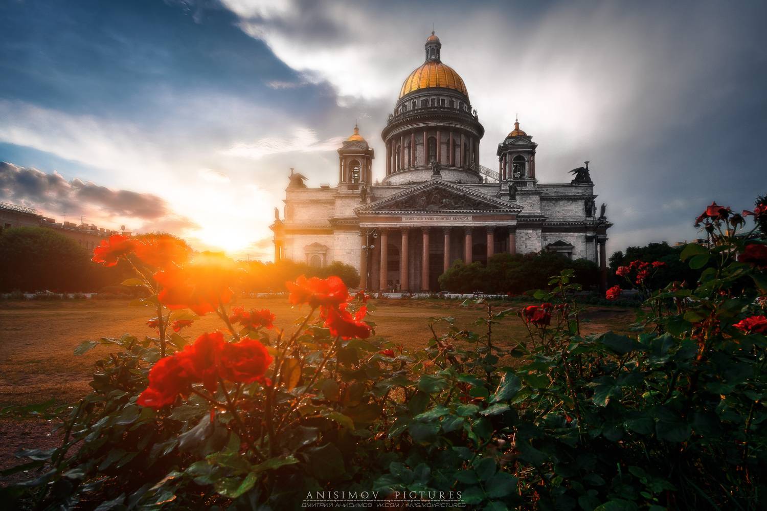рассвет, архитектура, санкт-петербург, Dmitriy Anisimov