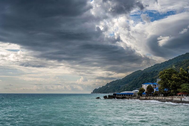 Абхазия море Гагры лето Абхазские этюдыphoto preview