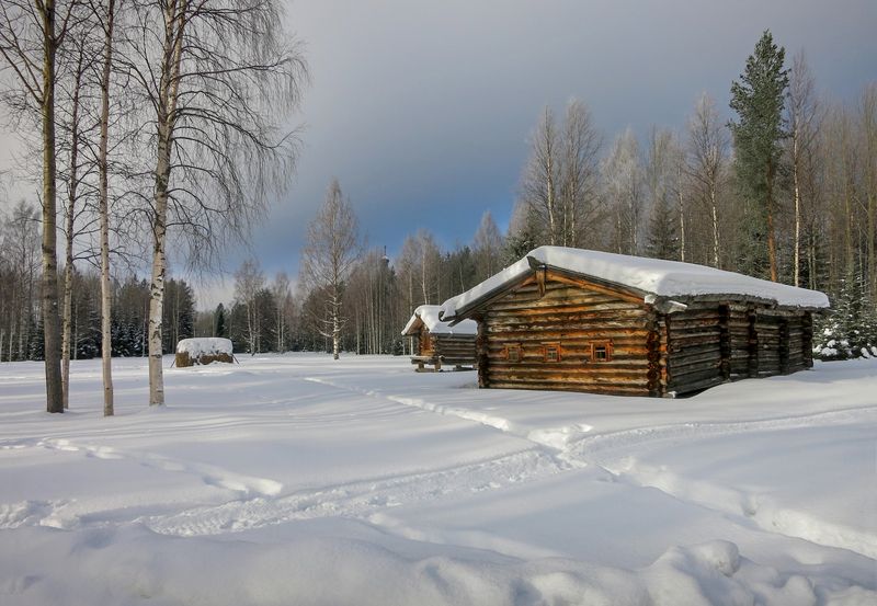 архангельская область, деревянное зодчество, малые корелы, русский север, русский север нд, нд Северная весна. Мартphoto preview