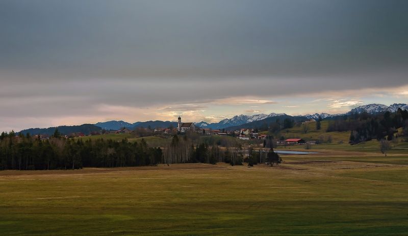 Баварский деревенский пейзажphoto preview