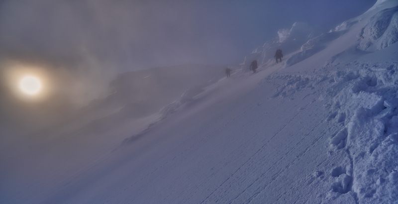 Тахтарвумчорр в тумане.photo preview