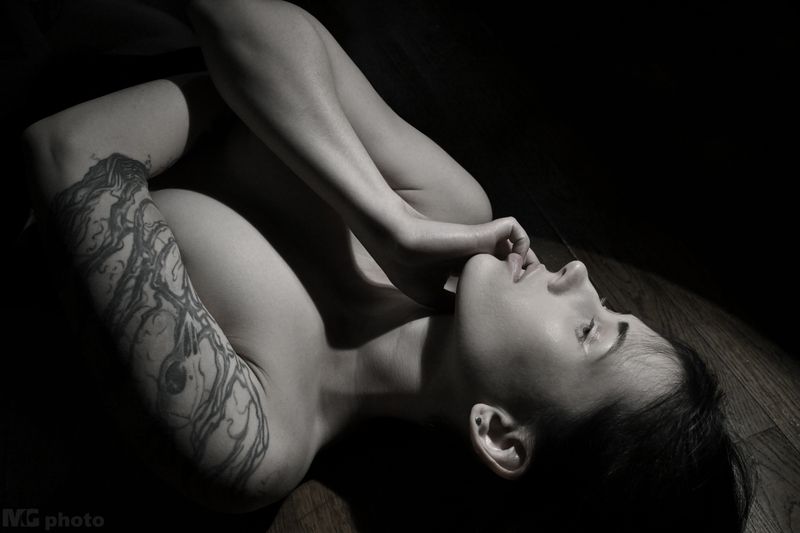 Low key portrait #02photo preview