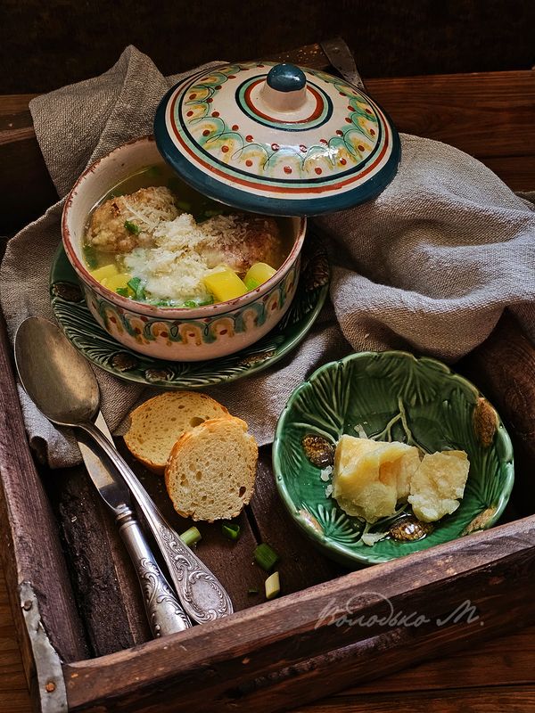 Супчик с пармезаномphoto preview