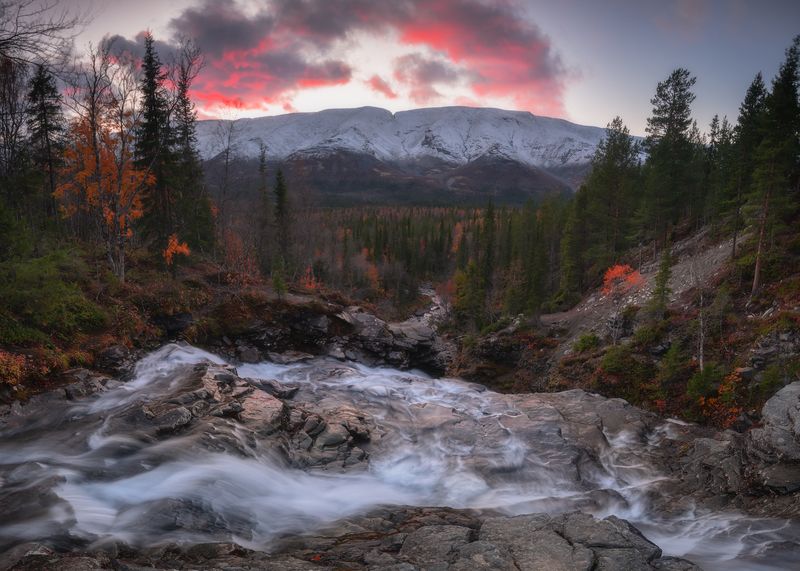 пейзаж,север ,хибины, кольский, осень photo preview