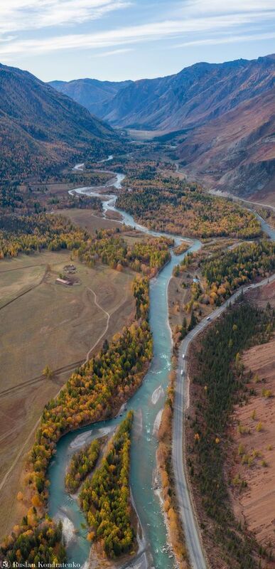 алтай, горный алтай, осень, чуя, чуйский тракт Чуя и чуйский трактphoto preview