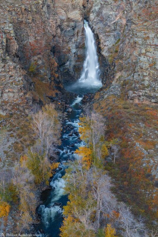 алтай, осень, горный алтай, водопад куркуре, куркуре Водопад Куркуреphoto preview