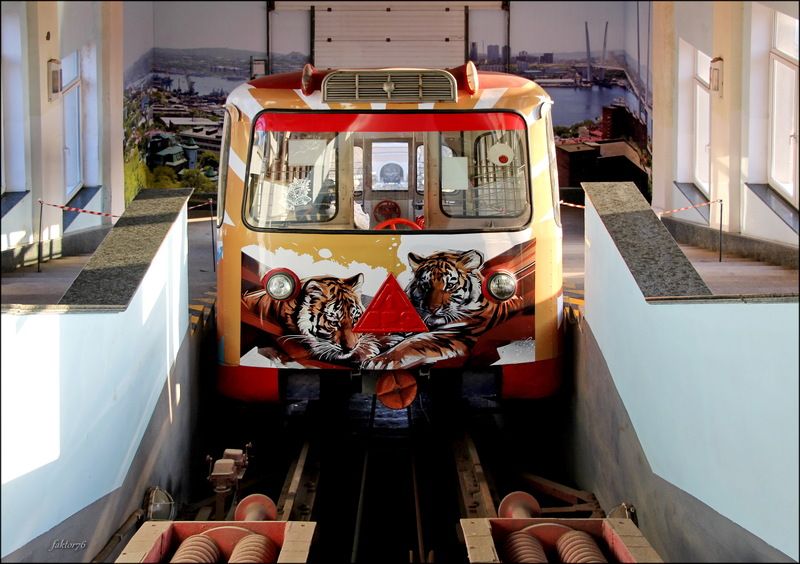 город, архитектура,  владивосток, фкникулёр Владивосток  фуникулёрphoto preview