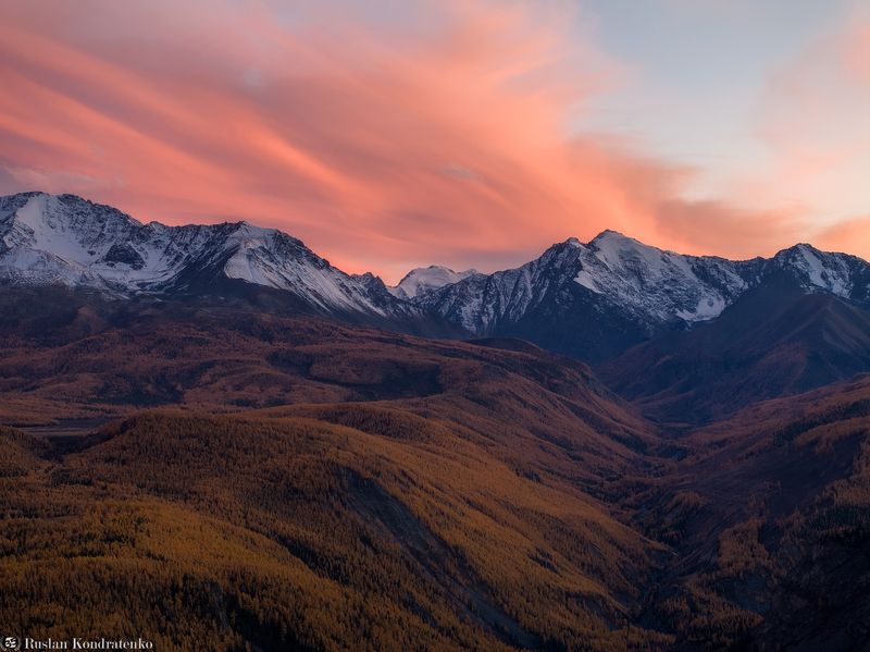 алтай, осень, горный алтай, северо-чуйский хребет Северо-Чуйский хребетphoto preview