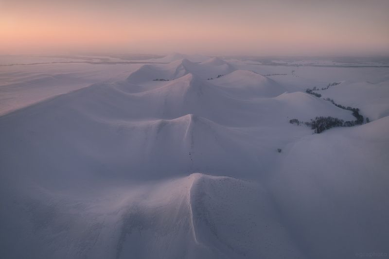 долгие горы, оренбургская область, урал, россия Предрассветные Долгие горыphoto preview