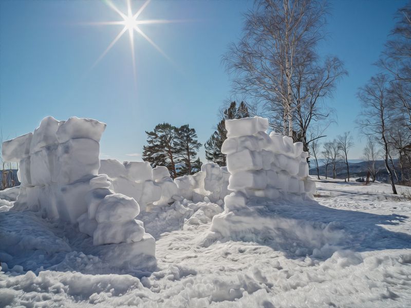 Пала крепость \