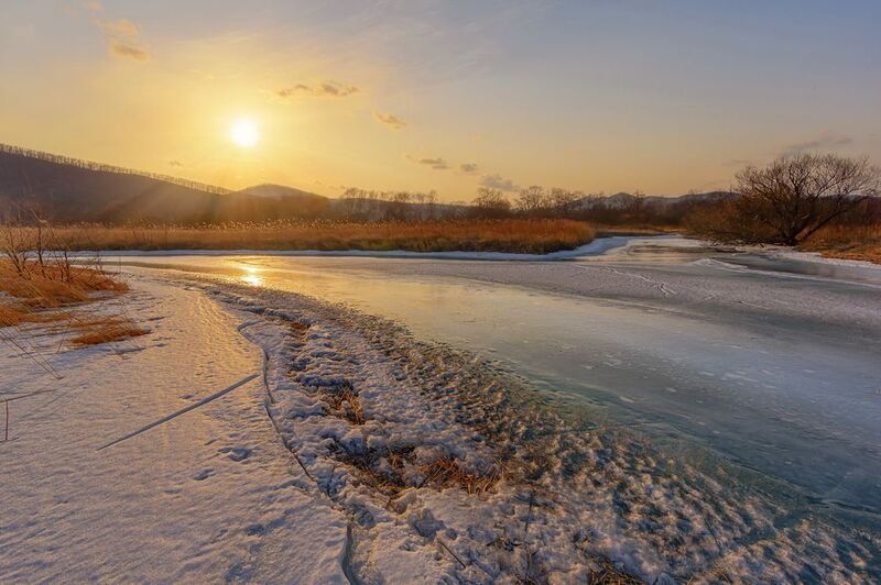 весна, закат, лидовка Весеннее...photo preview