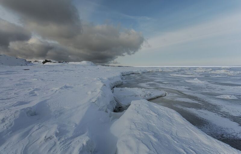 Зимние пляжи Беломорьяphoto preview