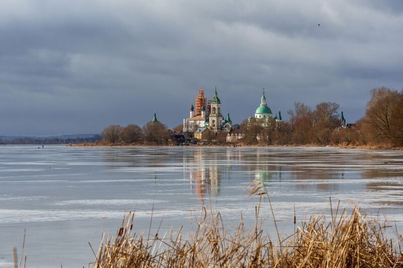ростов великий, лед после дождя А вот и солнце!photo preview