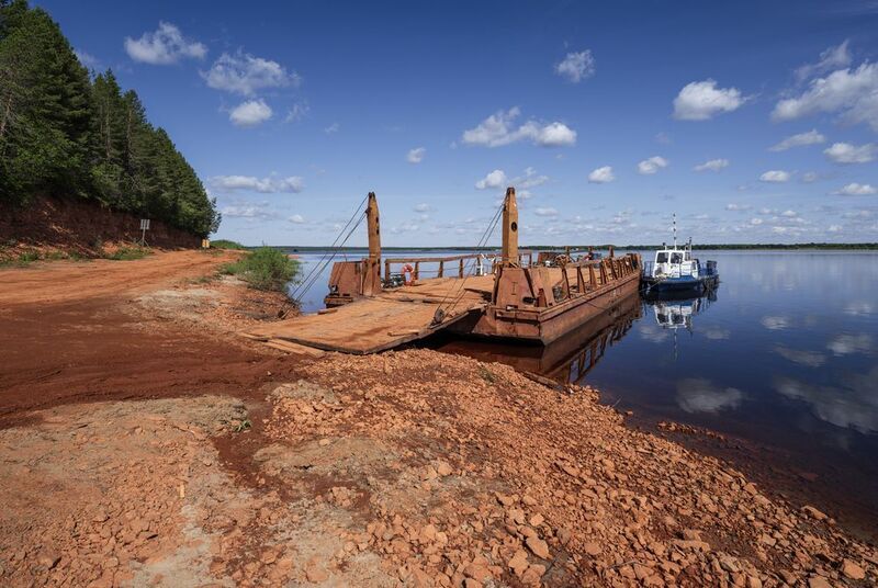 мезень, лешуконское, лешуконье, лешукония, паром, архангельская область. Паромы на Мезениphoto preview