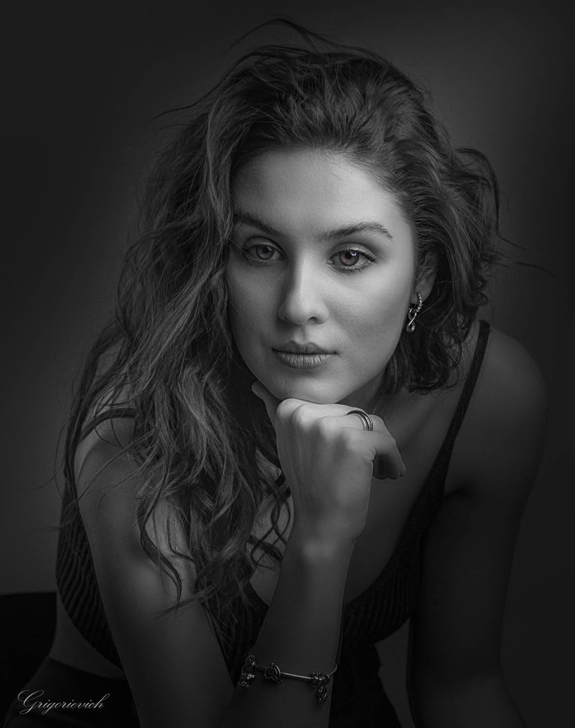 девушка. портрет. красота. глаза. тень, Урасов Олег