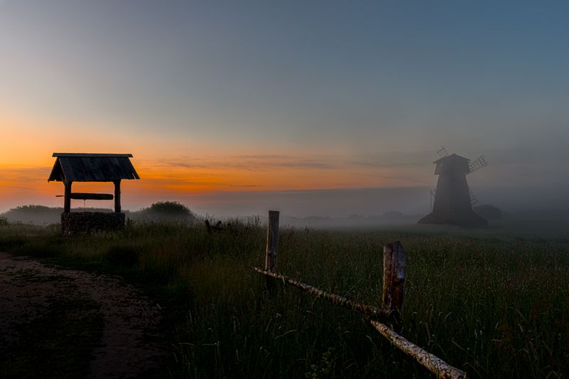 лето, рассвет Утренний рассветphoto preview