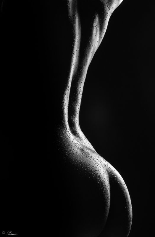 ню, ч/б, блики, модель, студия этюд № 1photo preview