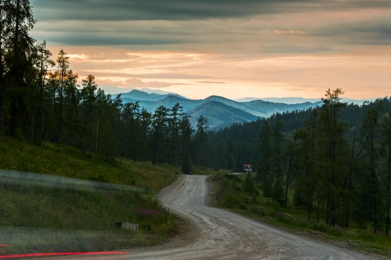 Тёплые сумерки.photo preview