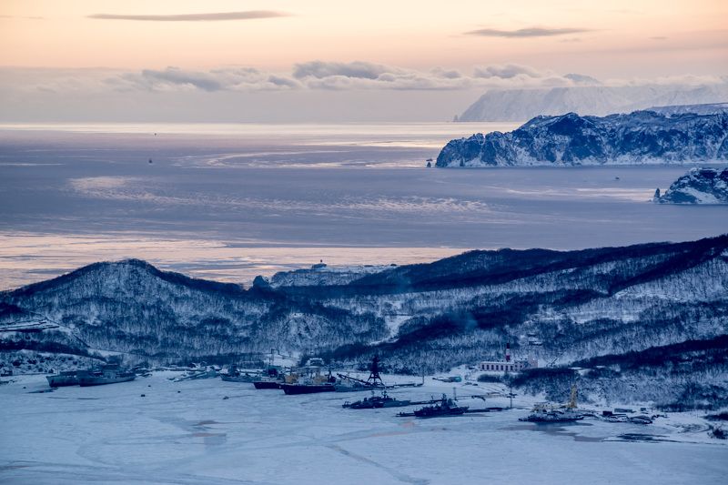 петропавловск-камчатский, камчатка, путешествие, январь Зима, Петропавловск-Камчатскийphoto preview