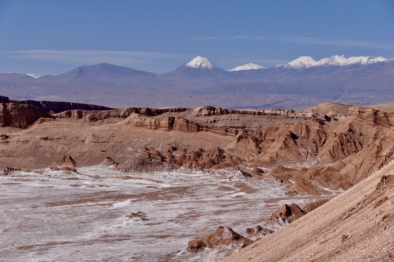 Landscapes, Desert, Chile, Atacama, Mountain, Чили, Пустыня Атакама,  Пустыня, - соль, песок, снег.photo preview