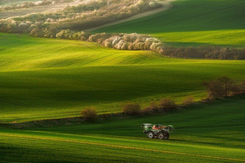 Agricultural, spring, work, czech, moravia Springphoto preview