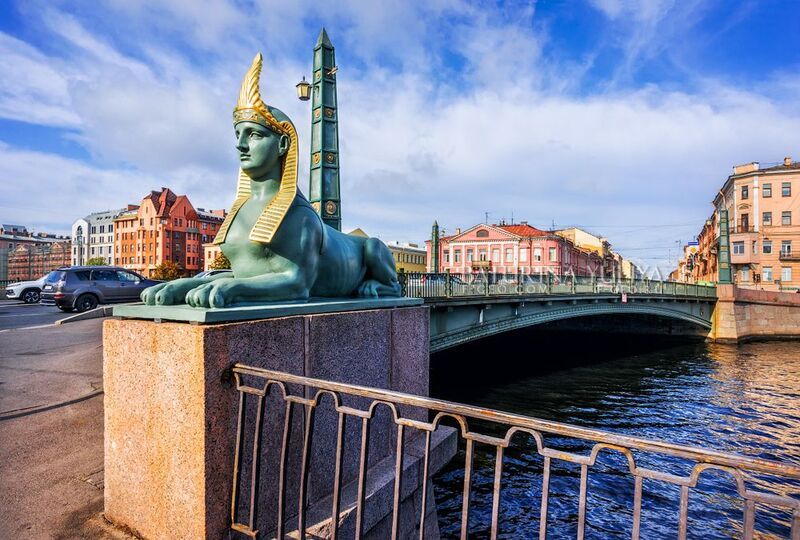 санкт-петербург, петербург, египетский мост, сфинкс Египетский мост и сфинксphoto preview