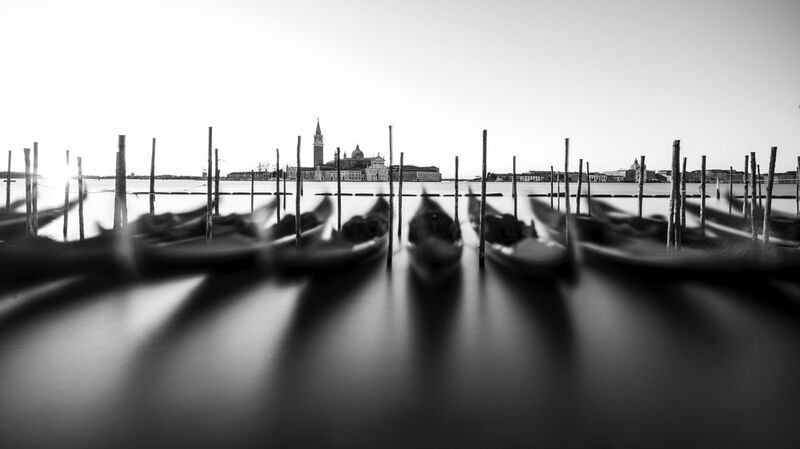 Italy, venice, B&W,  Venicephoto preview