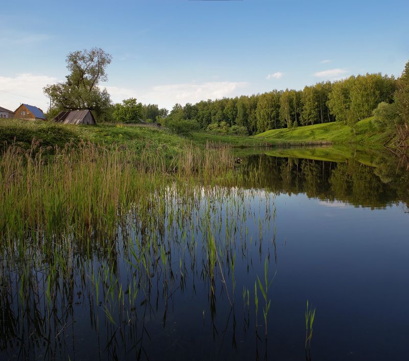 лето, пруд, вечер, тишина Тихий вечерphoto preview