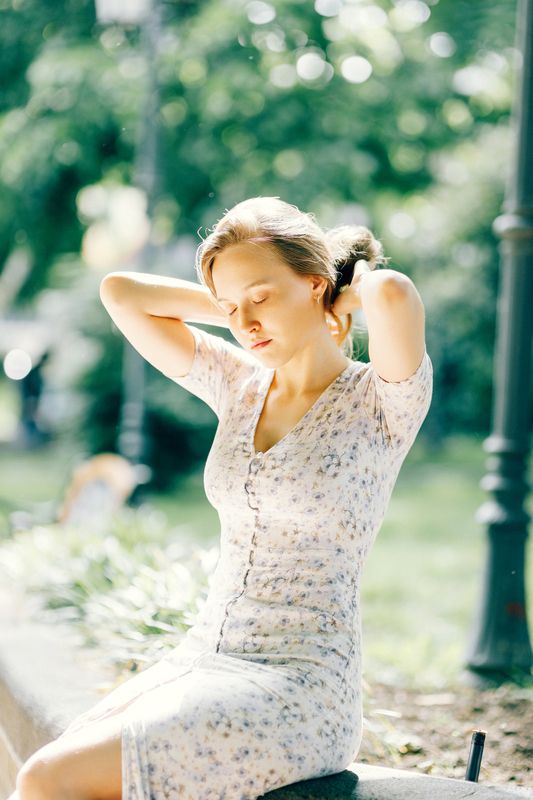 woman, portrait, eye, beauty Марияphoto preview