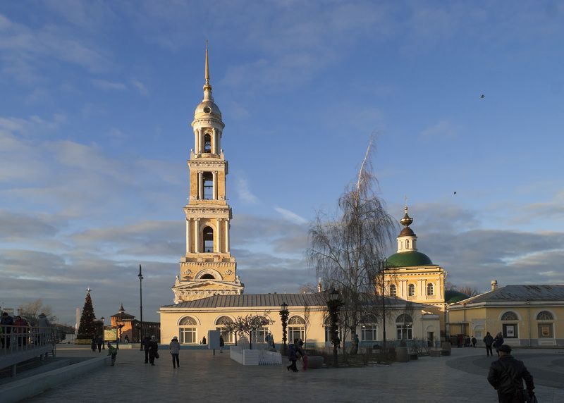 Коломна. Иоанно-Богословский храм и колокольня.photo preview