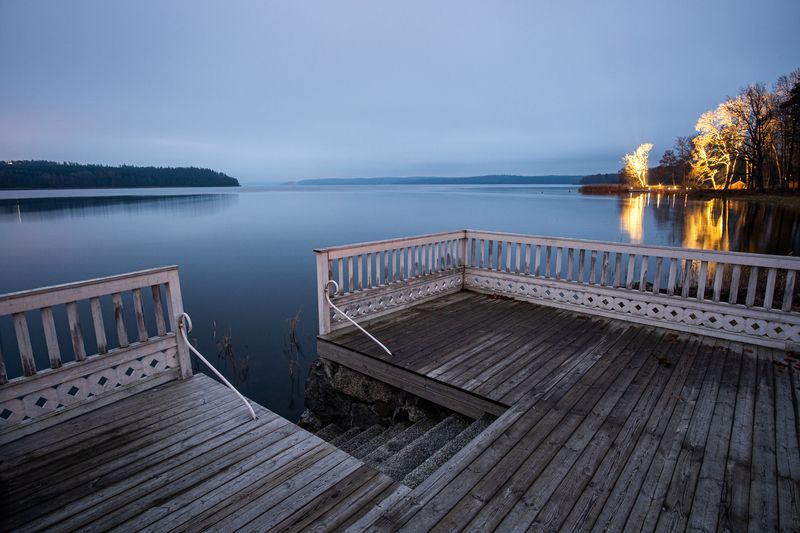 озеро, швеция, закат Спокойный вечерphoto preview