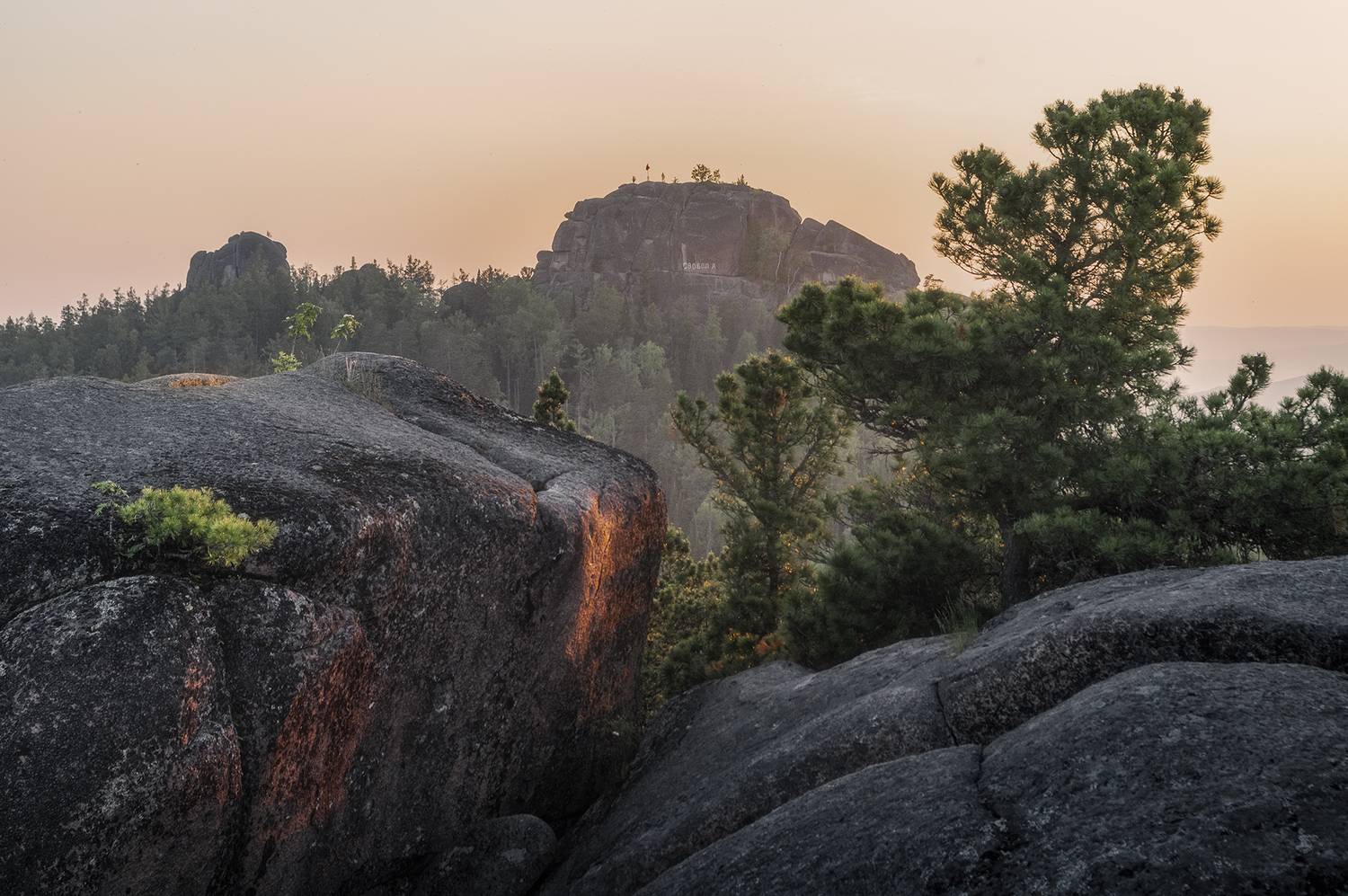 На Красноярских Столбах. Утреннее настроение. Автор: Андреева Светлана красноярские, столбы, Андреева Светлана