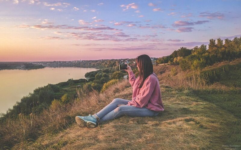 природа, пейзаж, девушка, girl, nature, landscape photo preview