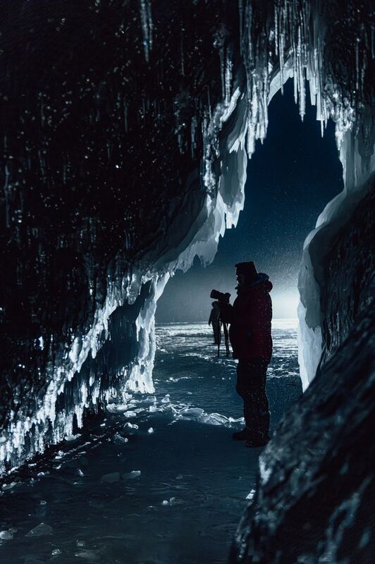 грот, байкал, лед В гротеphoto preview