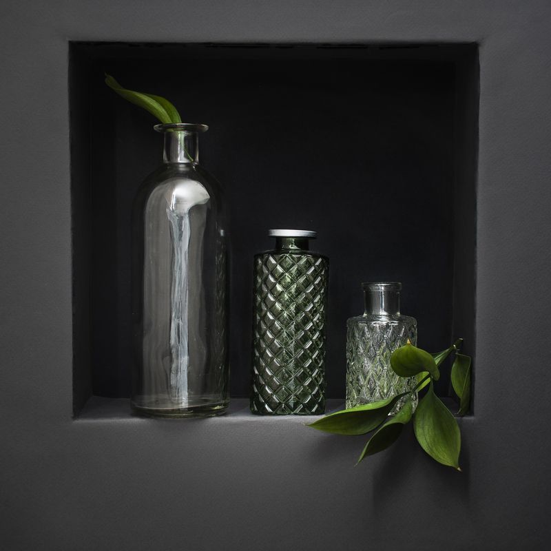 натюрморт, овощи, фрукты, стекло Без названияphoto preview