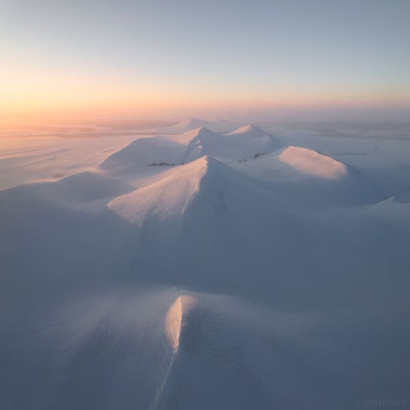 долгие горы, оренбургская область, урал, россия Долгие горы. Первый свет.photo preview