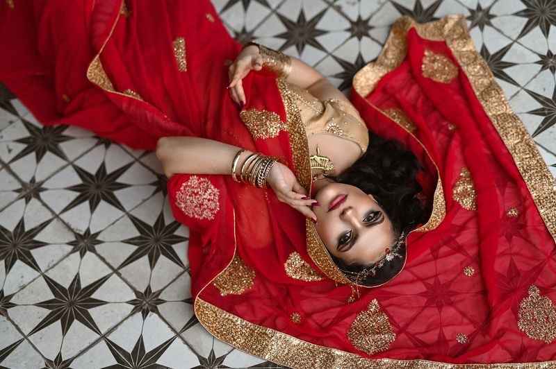 девушка, индиянка, сарри, восток, брюнетка Сабинаphoto preview