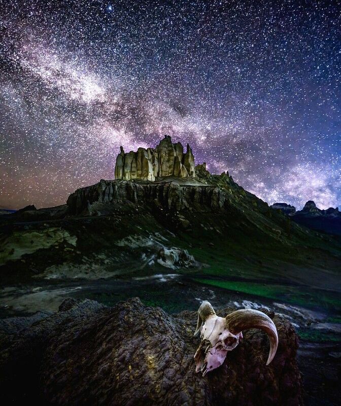 мангистау, пейзаж, ночь, млечный путь Ночь в Мангистауphoto preview