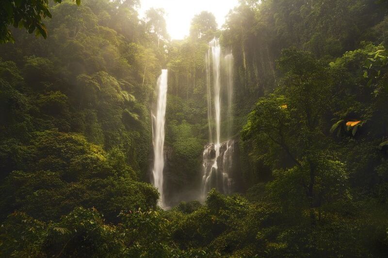 бали, секумпул, bali, sekumpul Sekumpul waterfallphoto preview