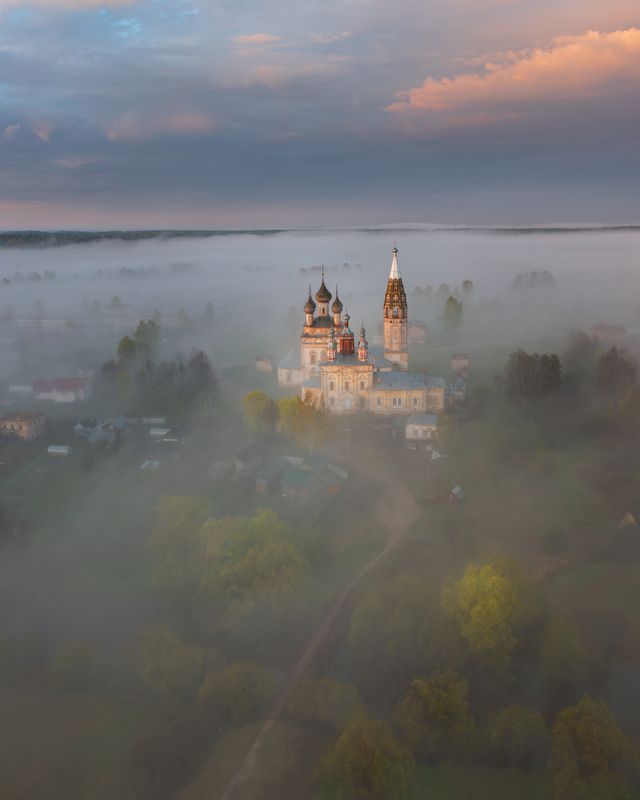 парское, туманы, рассвет, ивановская область В некотором царстве....photo preview